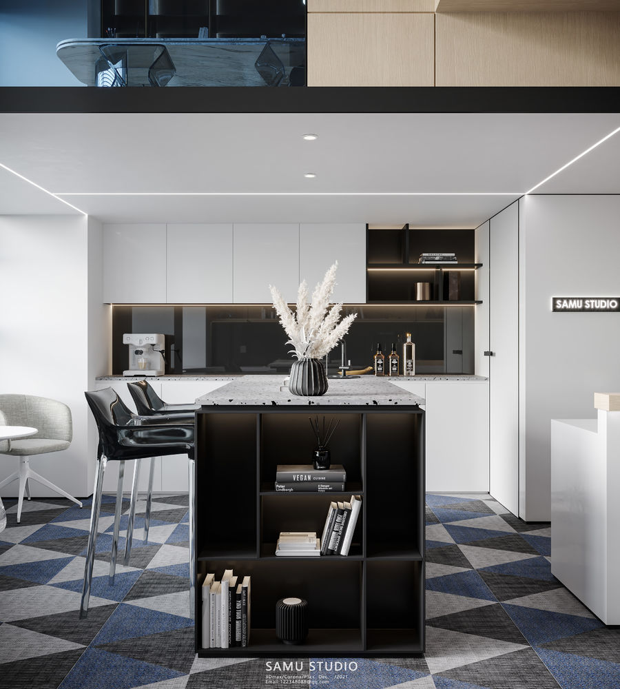 现代 LOFT 办公空间设计典范 | SAMU STUDIO 作品