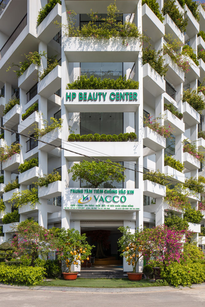 越南 HP 办公建筑 | 绿色生活与独特外观的完美融合