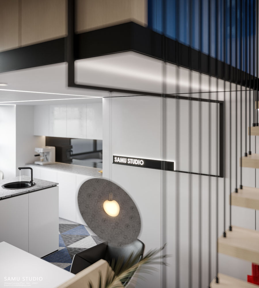 现代 LOFT 办公空间设计典范 | SAMU STUDIO 作品