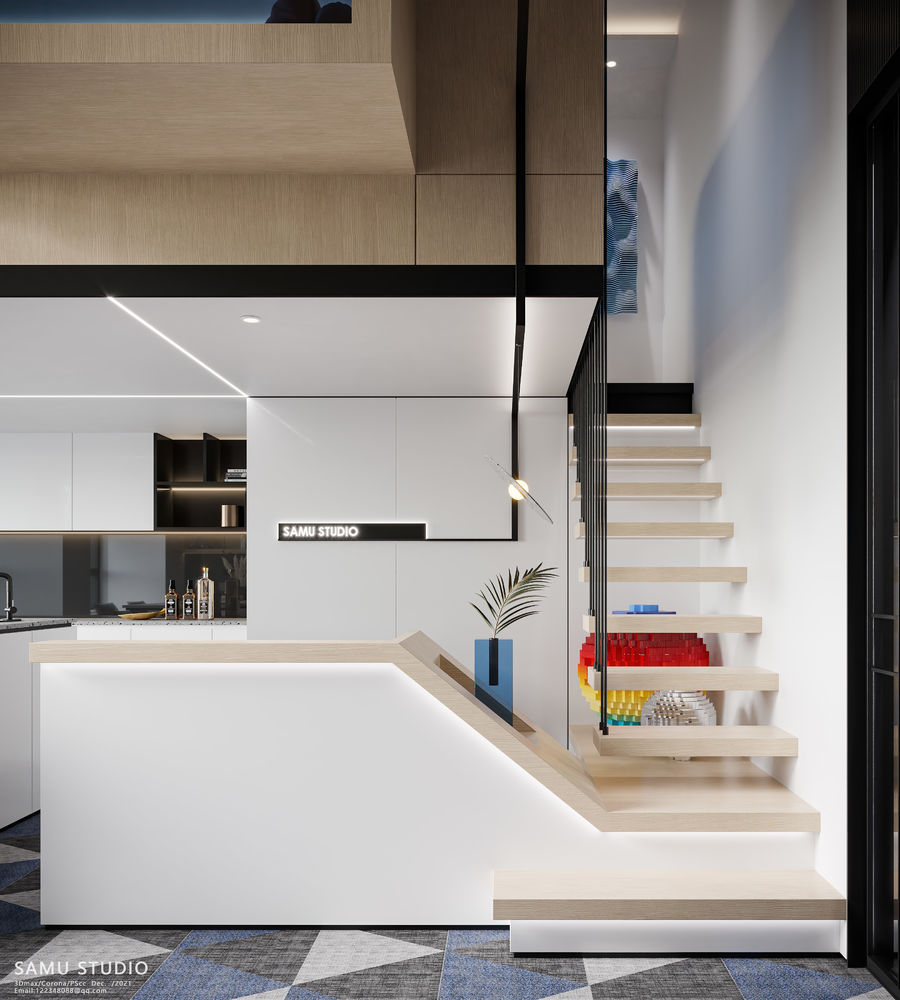 现代 LOFT 办公空间设计典范 | SAMU STUDIO 作品