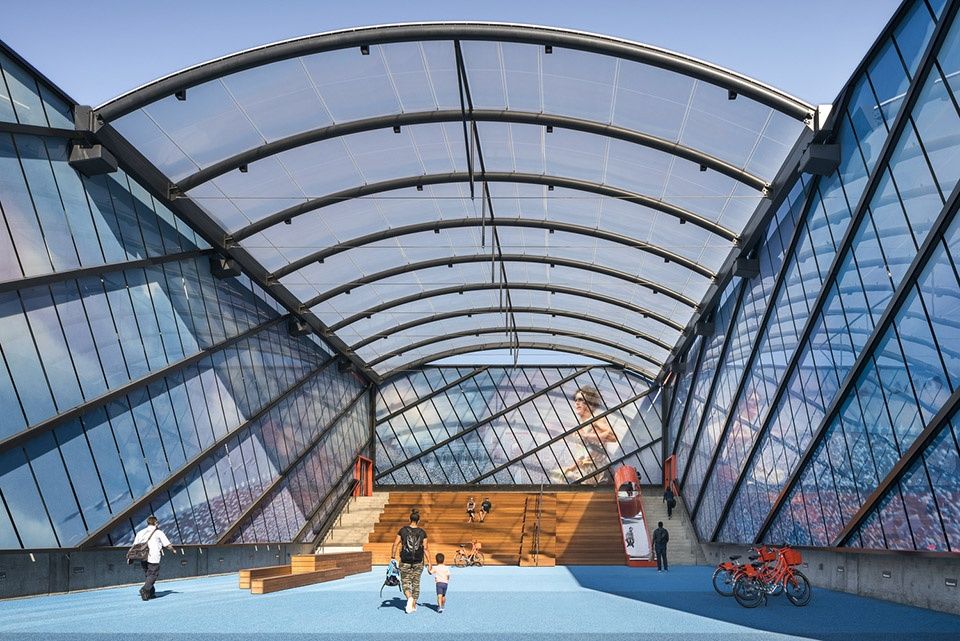 耐克全球总部 LA 车库 | 突破传统停车建筑的设计创新