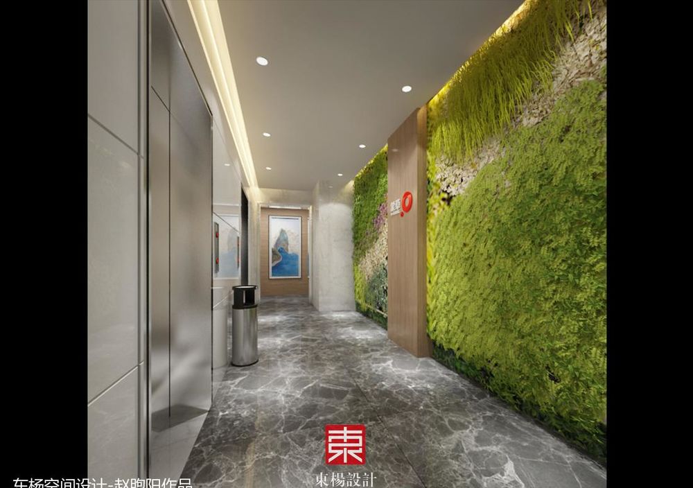 赵煦阳设计作品-生态科技公司办公空间