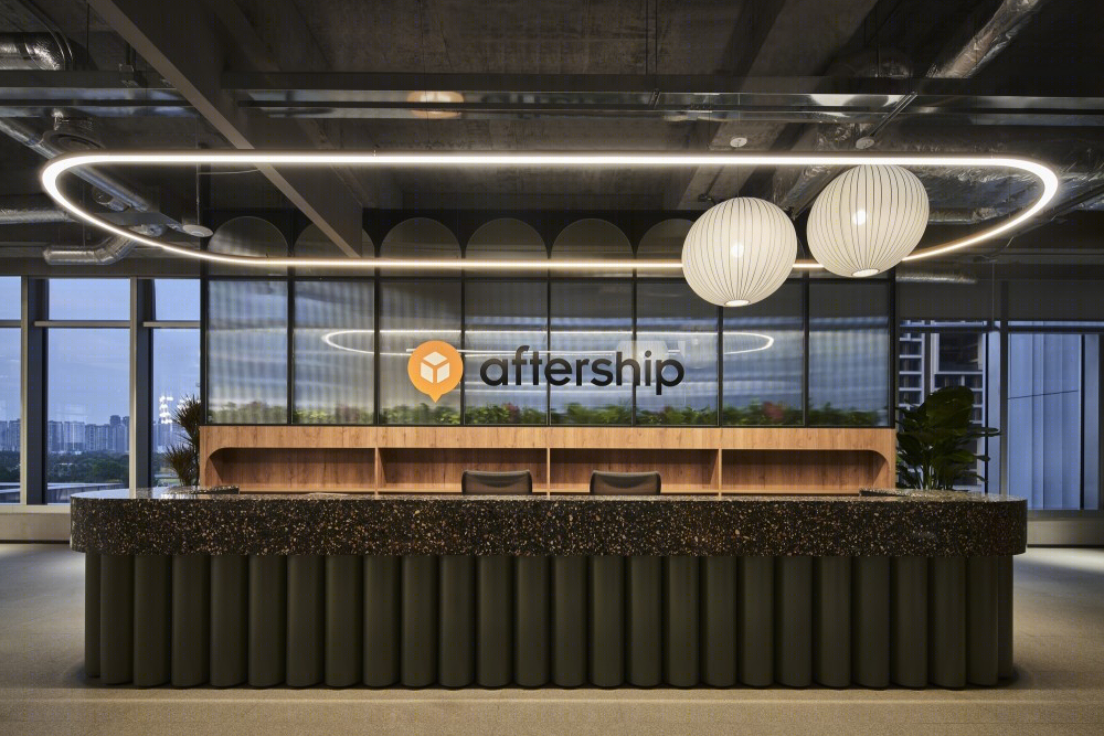 AfterShip 深圳办公室 | 科技感与自然元素的完美融合