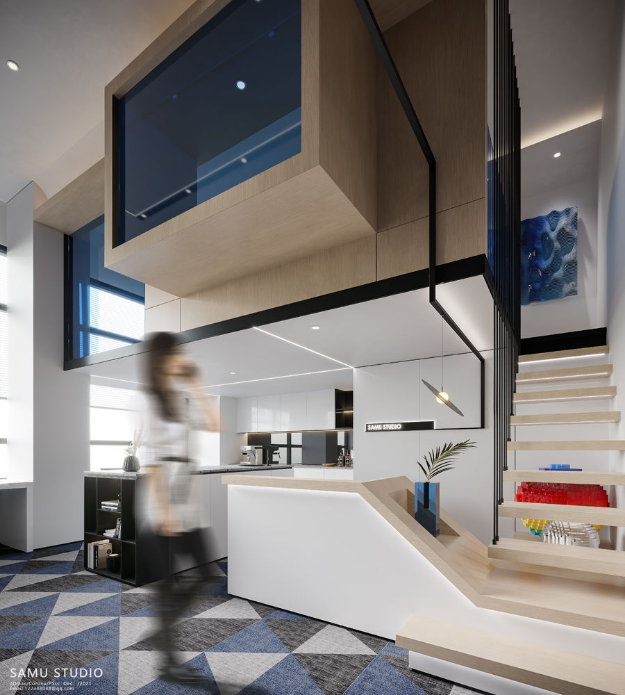 现代 LOFT 办公空间设计典范 | SAMU STUDIO 作品