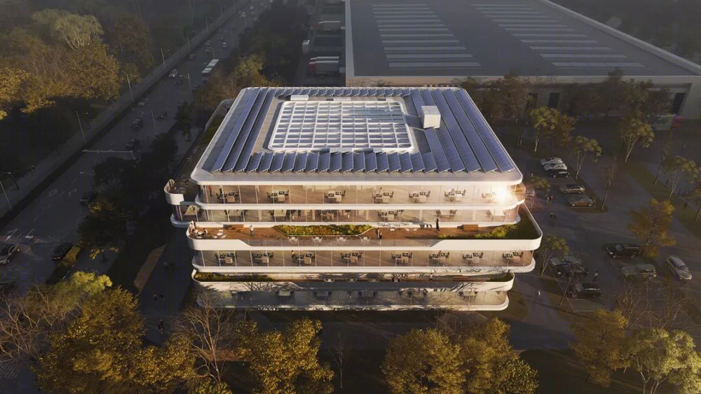 天津老板电器办公楼——绿色生态的呼吸式建筑