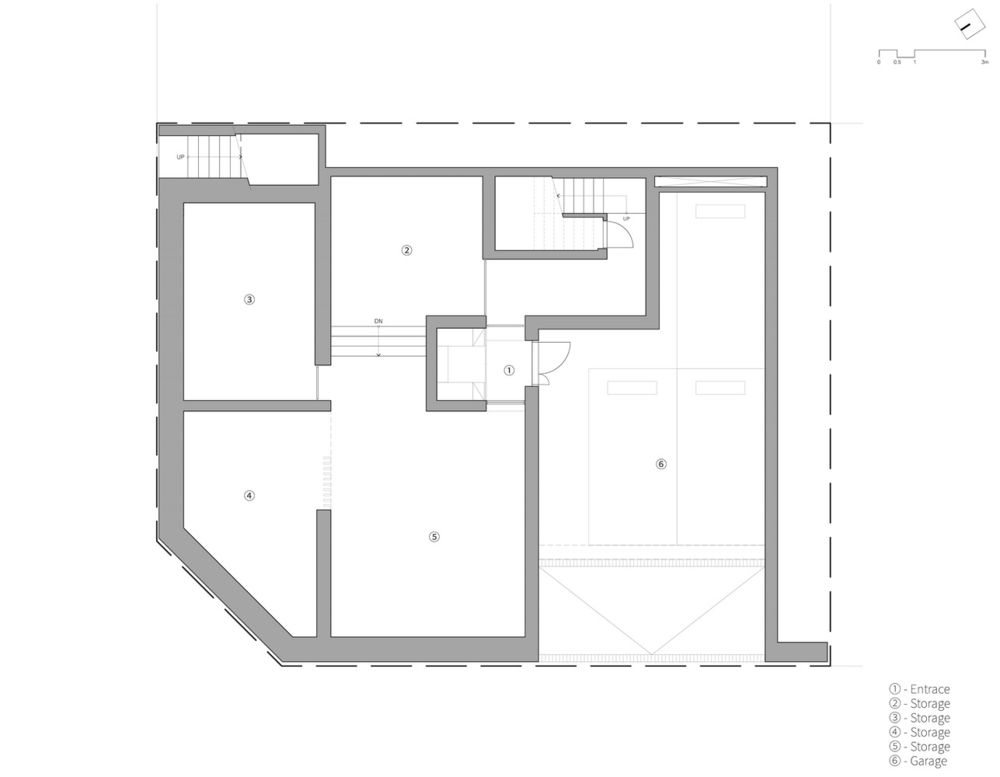韩国上墙和下墙住宅