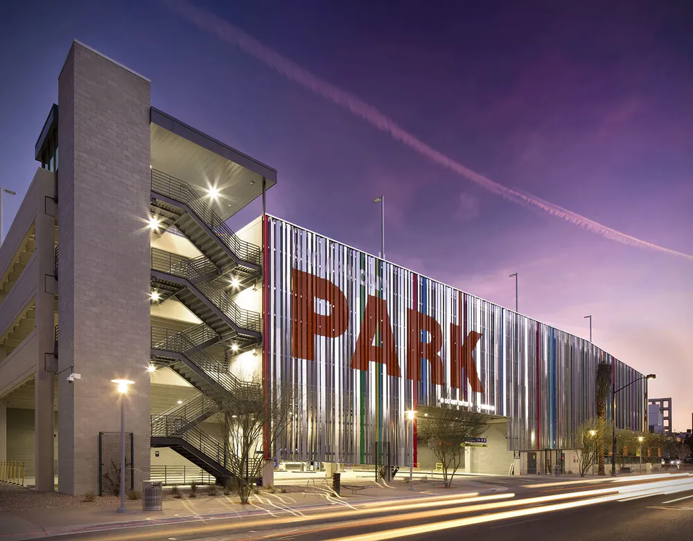 City of Las Vegas Symphony Park Parking Garages