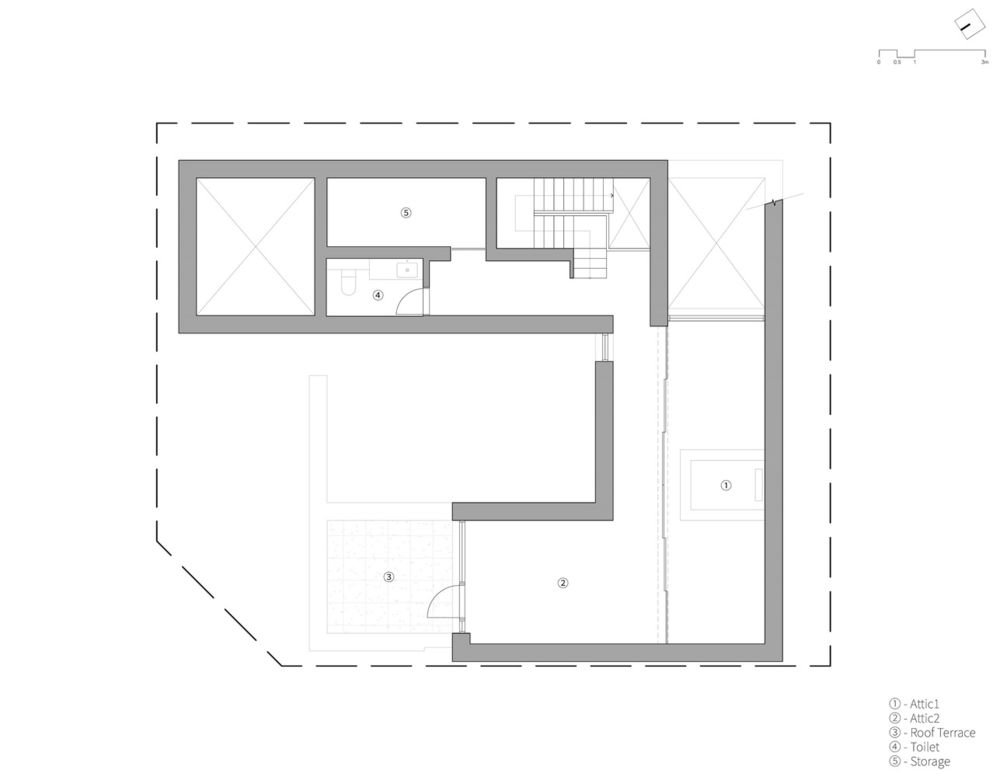 韩国上墙和下墙住宅