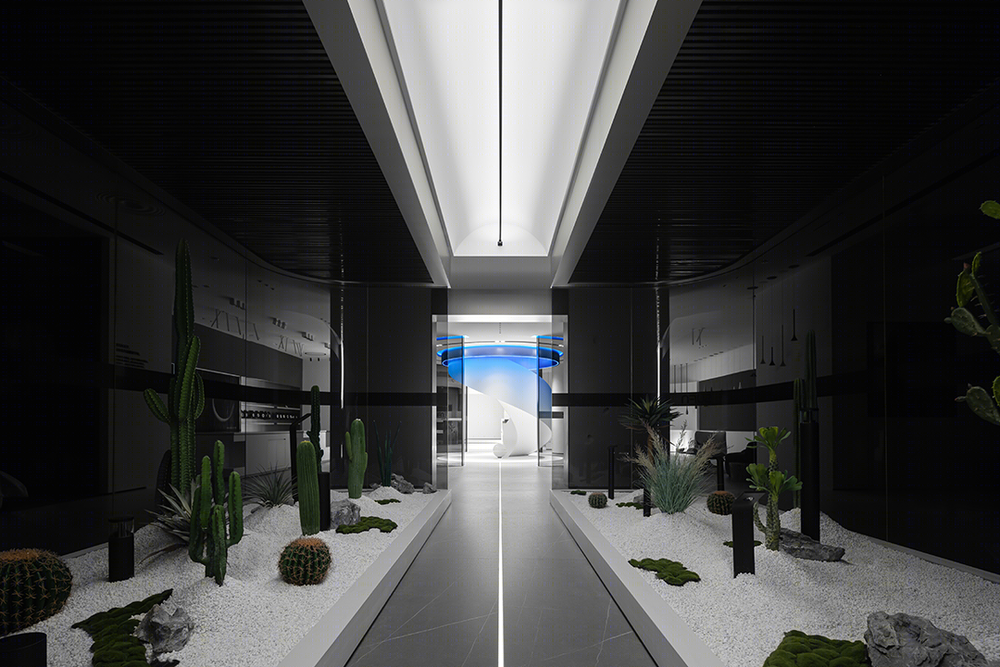 SUFN 三峰智能灯光体验展厅 | “裂缝里的光”引领照明设计趋势