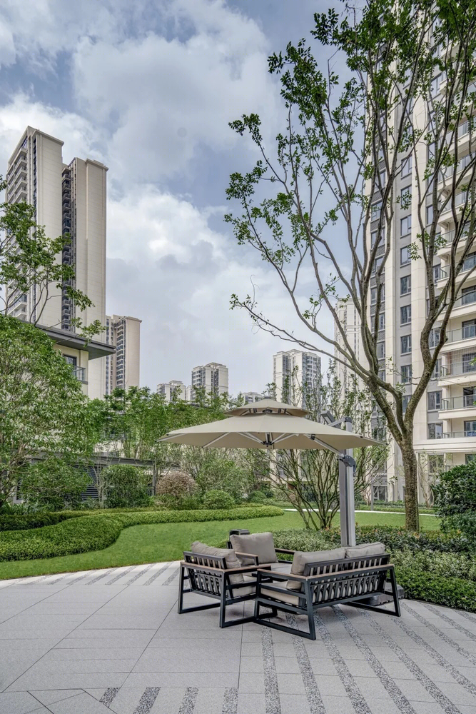 成都中南·云樾住宅景观 | 融入蜀地文化的现代景观设计