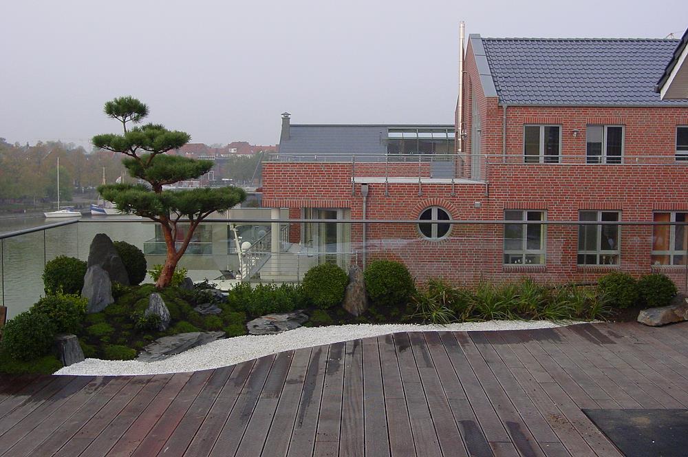 日本风格屋顶花园 打造宜居邻里空间
