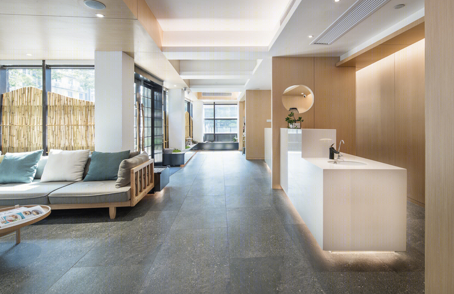 Z+ing Salon | 现代日式美容院设计，自然和谐的人性化空间