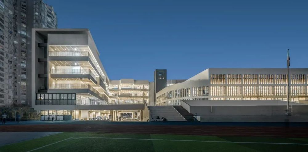 南山麒麟中学改扩建 | 有机链接新旧建筑，活力重塑校园空间