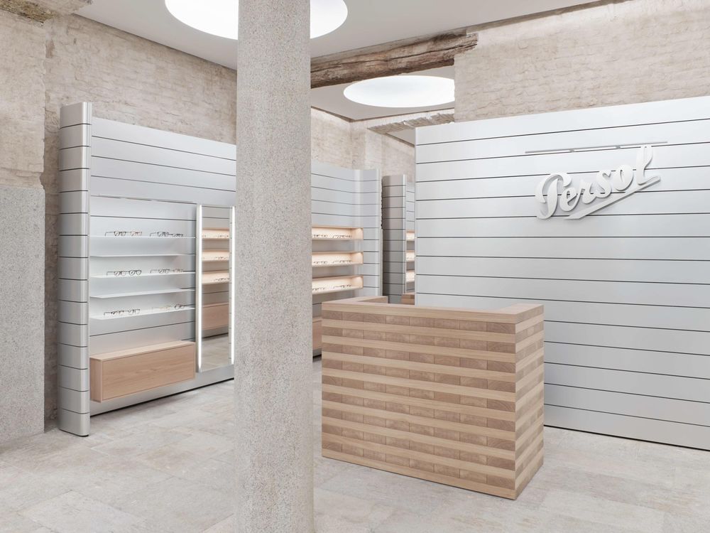 David Chipperfield Architects 打造 Persol 米兰概念店，复古与科技的完美融合