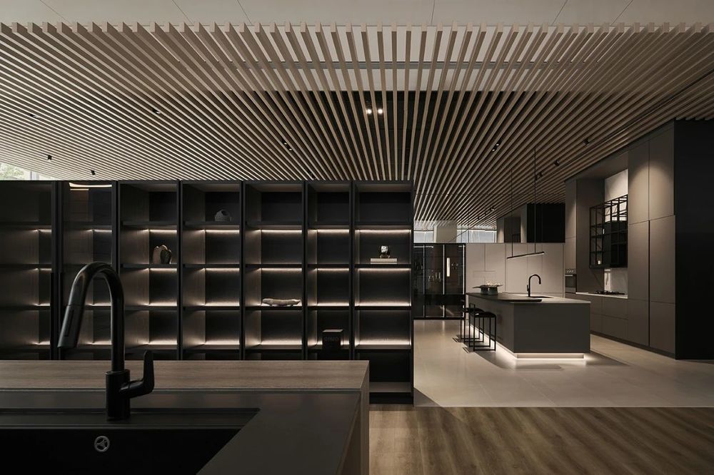 唐忠汉新作丨台北樱花旗舰店 · 厨具展厅：摩登又静寂生活美术馆