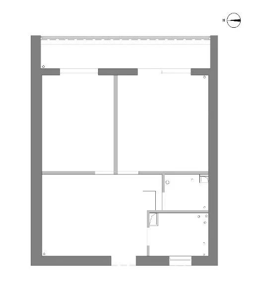 老房翻新重塑，北京 53㎡“老破小”变身明亮豪宅