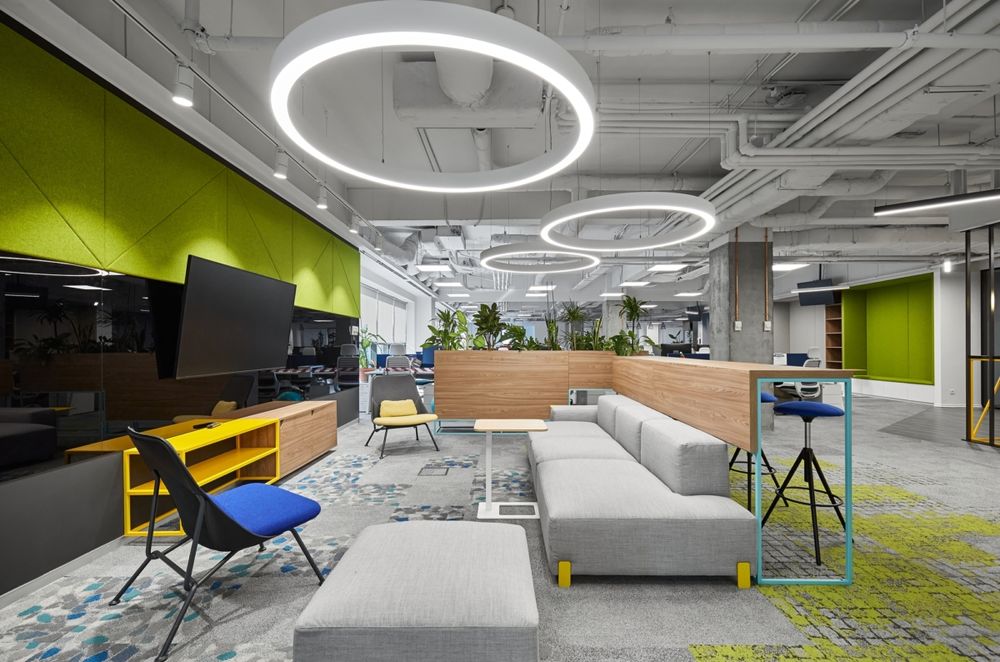 罗马尼亚 Accenture 办公室，创新生态办公空间