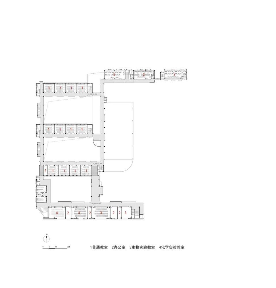南山麒麟中学改扩建 | 有机链接新旧建筑，活力重塑校园空间