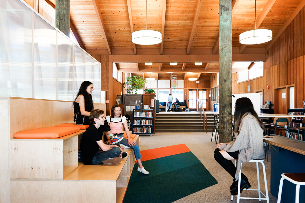 加州校园里的活力图书馆——Stevenson School 图书馆设计