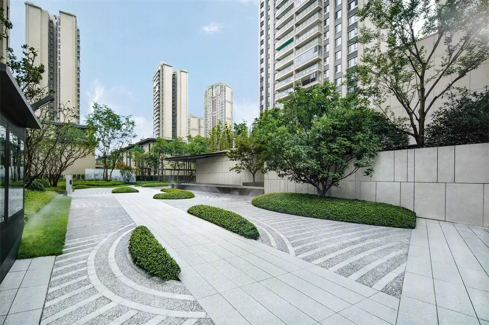 成都中南·云樾住宅景观 | 融入蜀地文化的现代景观设计