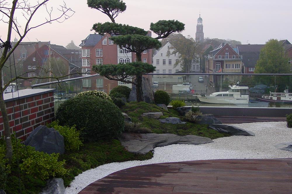 日本风格屋顶花园 打造宜居邻里空间