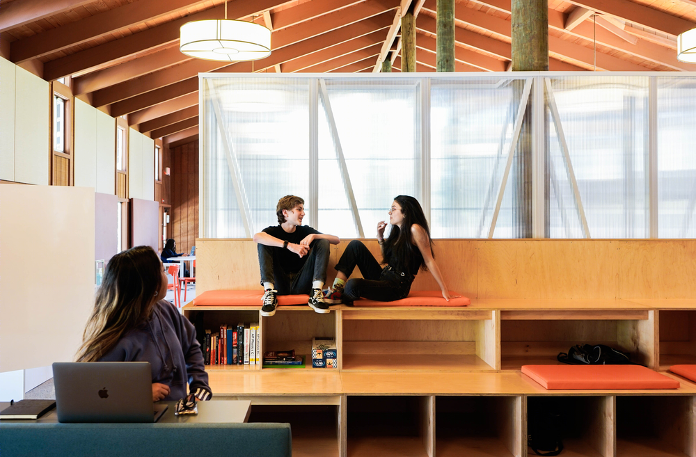 加州校园里的活力图书馆——Stevenson School 图书馆设计