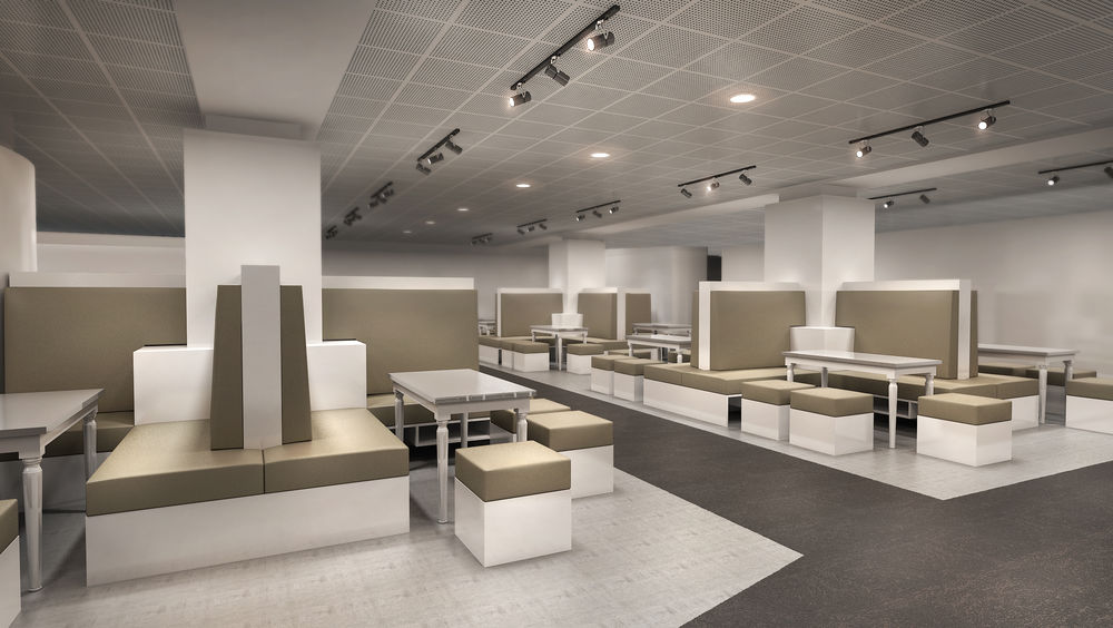 迪奥化妆品店 3D 设计展示