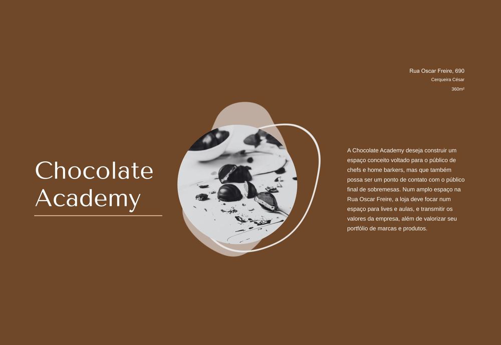 Projeto Comercial - Chocolate Academy Callebaut