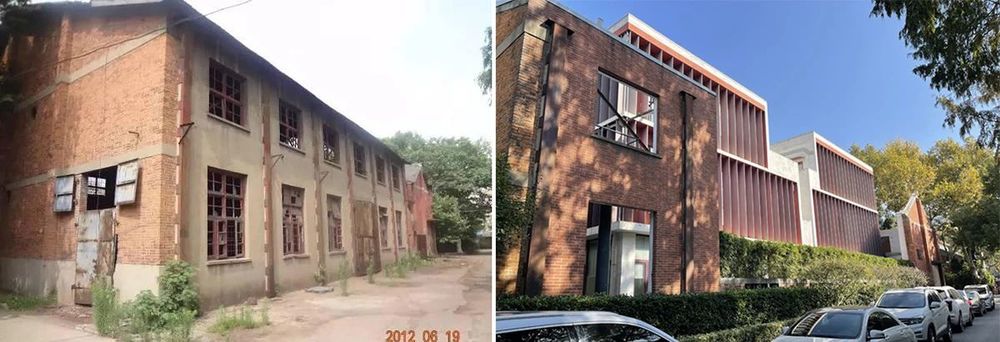 南京木墨展厅 | 红色砖墙与木制家具的完美融合