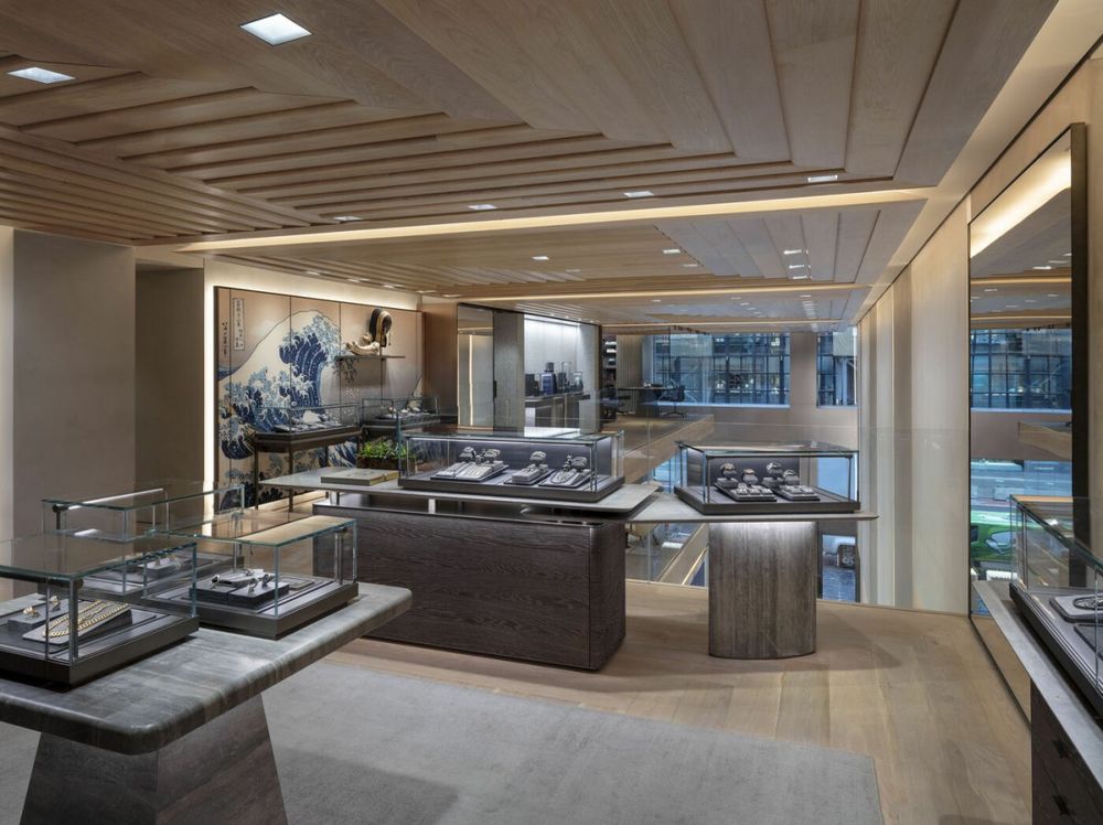 David Yurman 57th Street 旗舰店 | 剧院式珠宝展示空间