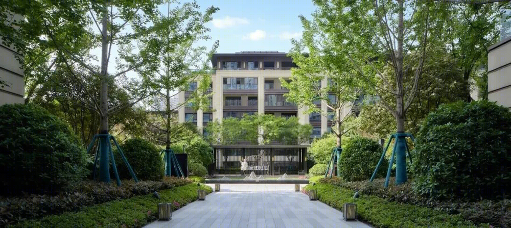 西安融创南长安壹号 A 区住宅景观，俪和景观设计典范