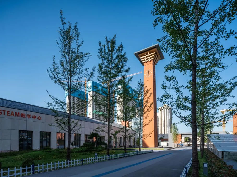 咸阳渭城中学 | 从工业遗址到现代校园的惊艳转身