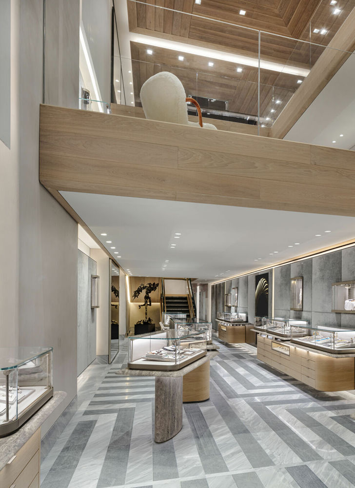 David Yurman 57th Street 旗舰店 | 剧院式珠宝展示空间