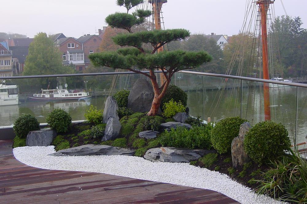 日本风格屋顶花园 打造宜居邻里空间