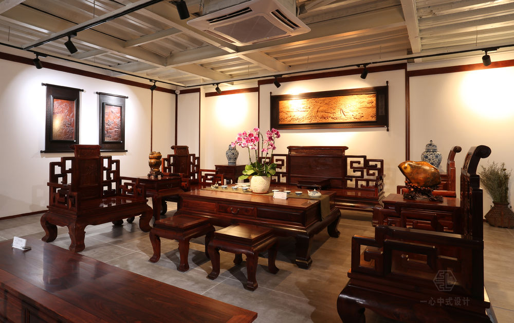 龙熙堂红木艺术展厅（东莞店） | 极简中式美学巨作