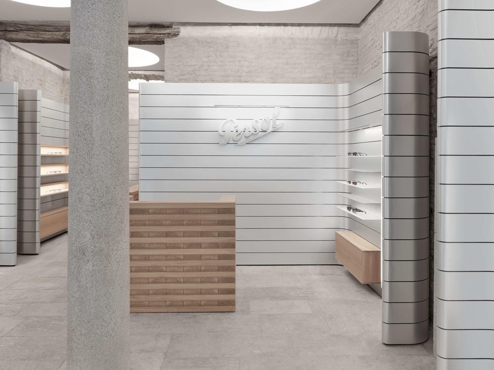 David Chipperfield Architects 打造 Persol 米兰概念店，复古与科技的完美融合