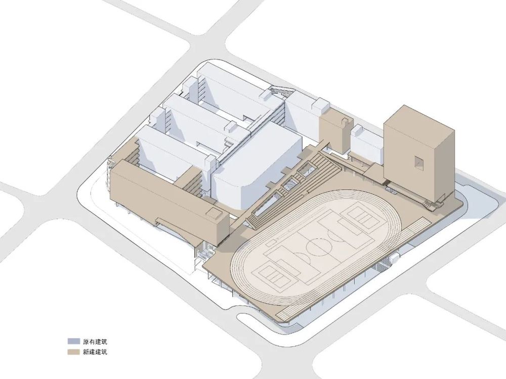南山麒麟中学改扩建 | 有机链接新旧建筑，活力重塑校园空间