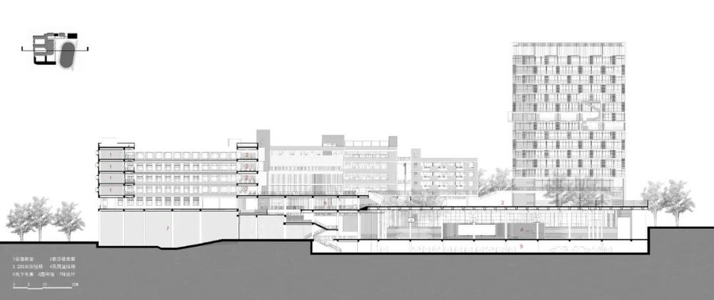 南山麒麟中学改扩建 | 有机链接新旧建筑，活力重塑校园空间