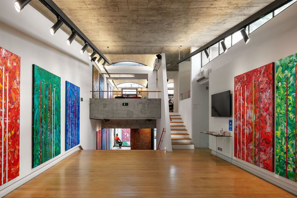 巴西圣保罗 Art 132 画廊改造，重塑空间与自然的和谐互动
