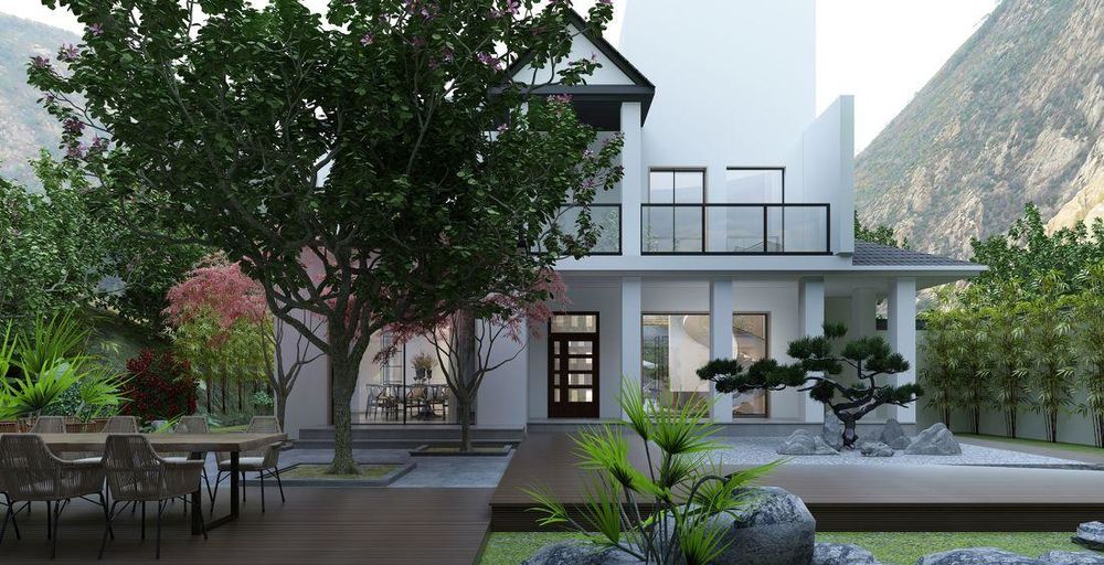 汤峪休闲民宿——王建军作品 | 自然与人文的和谐交融