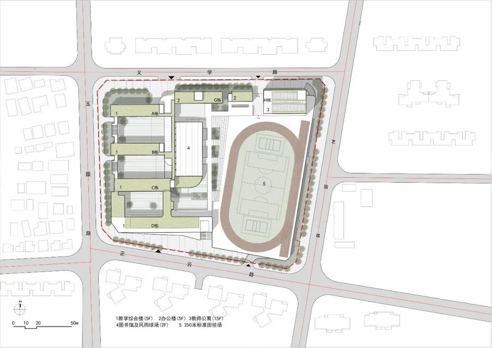 南山麒麟中学改扩建 | 有机链接新旧建筑，活力重塑校园空间