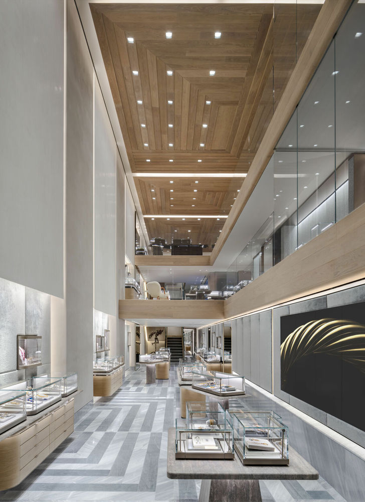 David Yurman 57th Street 旗舰店 | 剧院式珠宝展示空间