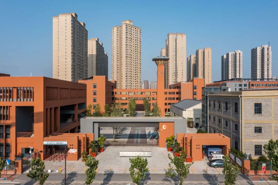 咸阳渭城中学 | 从工业遗址到现代校园的惊艳转身