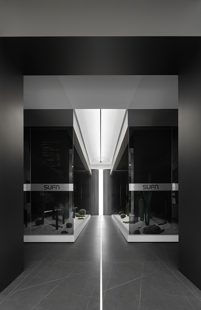 SUFN 三峰智能灯光体验展厅 | “裂缝里的光”引领照明设计趋势
