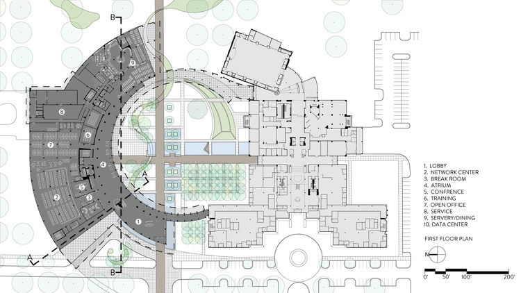 绿意盎然的技术中心—— CenturyLink Technology Center of Excellence