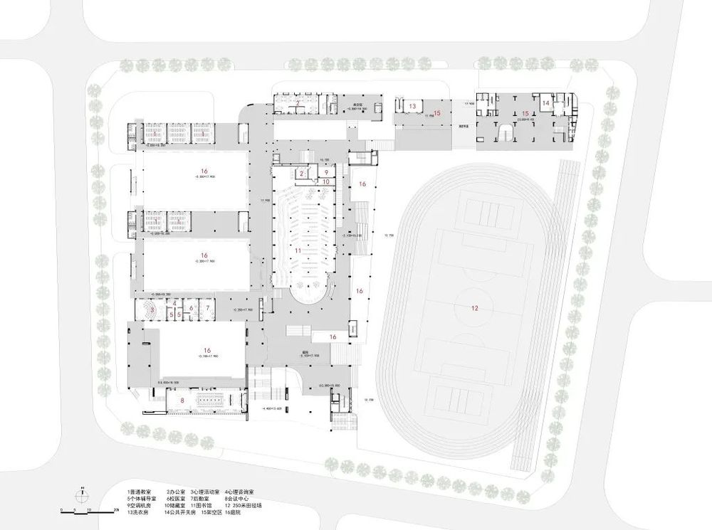 南山麒麟中学改扩建 | 有机链接新旧建筑，活力重塑校园空间