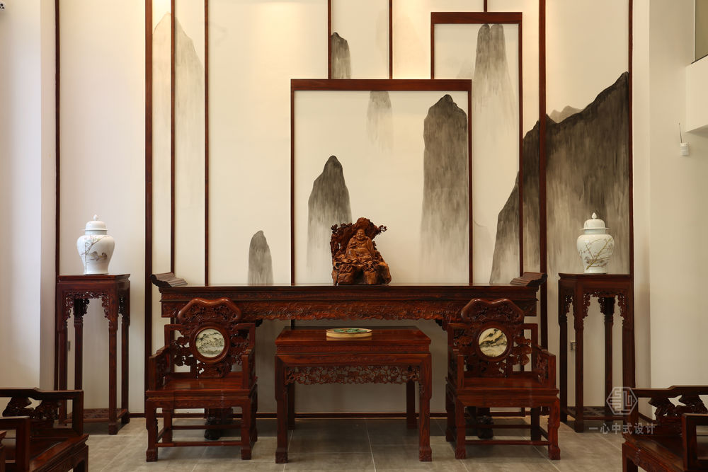龙熙堂红木艺术展厅（东莞店） | 极简中式美学巨作