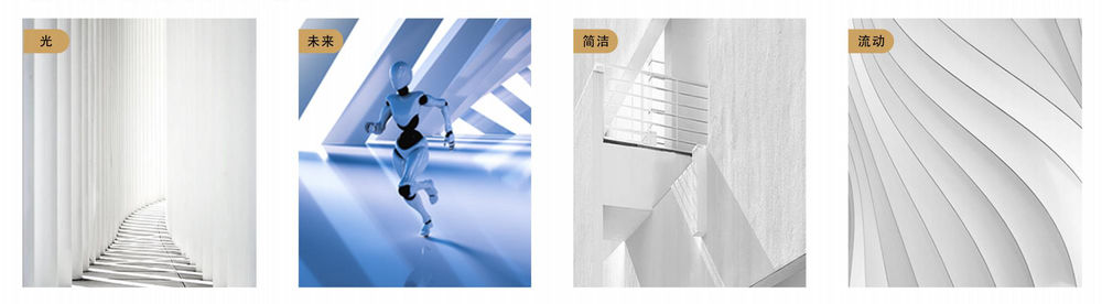 光迹·办公大堂 | 未来之城的线构建秩序之美
