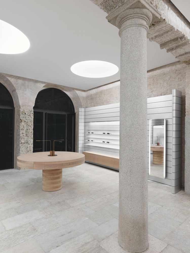 David Chipperfield Architects 打造 Persol 米兰概念店，复古与科技的完美融合