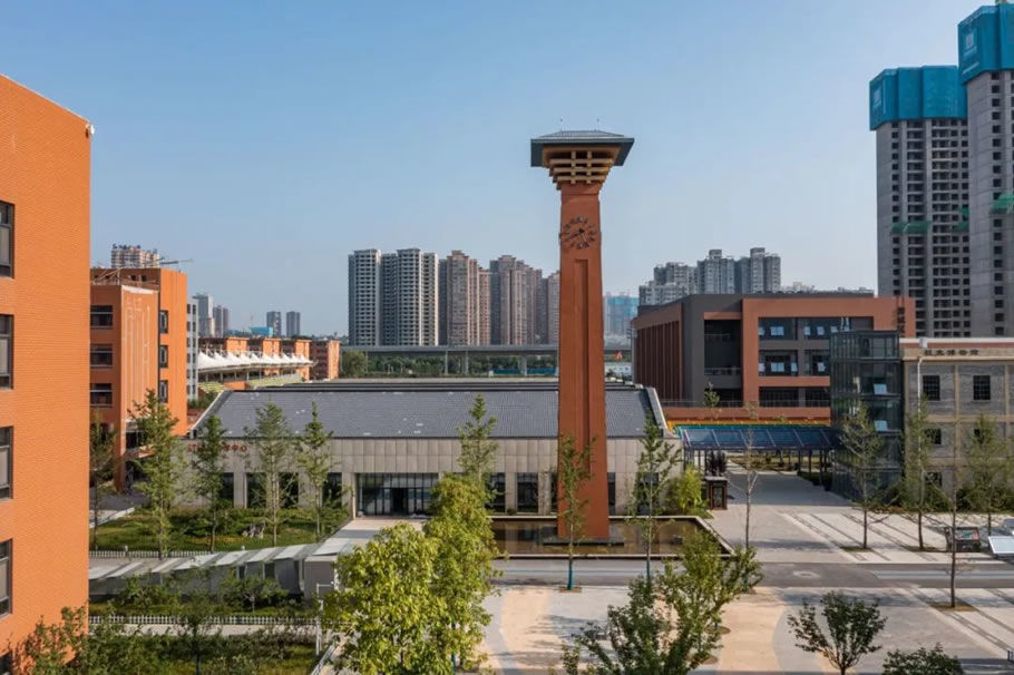 咸阳渭城中学 | 从工业遗址到现代校园的惊艳转身